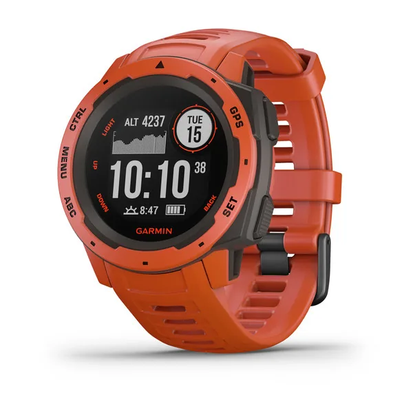Смарт-часы Garmin Instinct Flame Red