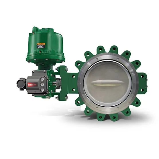 Высокоэффективный дроссельный клапан Emerson Fisher 8532